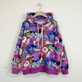 Triko Manga cobalt digital print