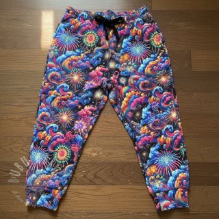 Triko Fire works design E digital print