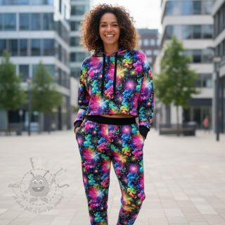 Triko Fire works design A digital print