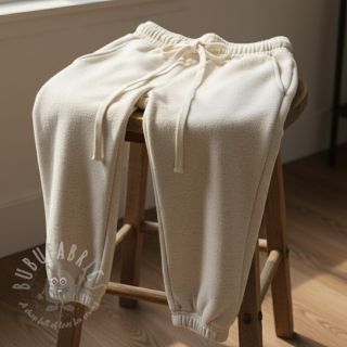 Triko materijal čupav s lanom SIMPLY NATURAL