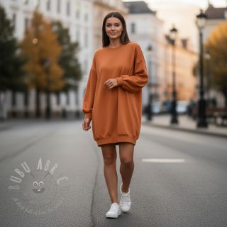 Triko materijal čupav JOGGING salmon