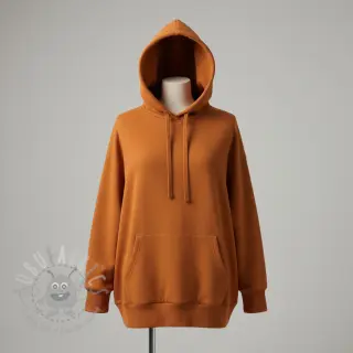 Triko materijal čupav JOGGING rust
