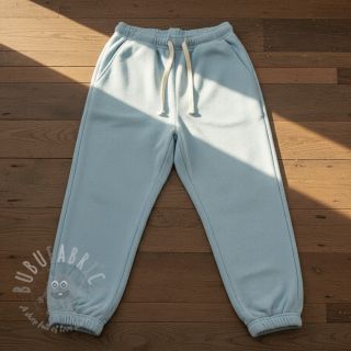 Triko materijal čupav JOGGING soft blue