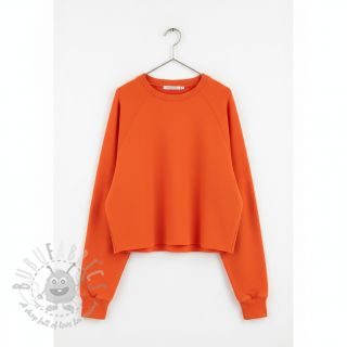 Triko materijal čupav JOGGING orange