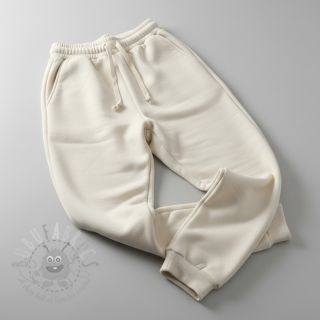 Triko materijal čupav JOGGING ecru