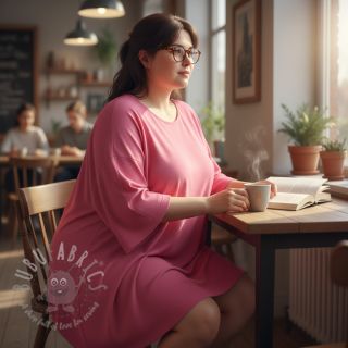 Jersey VISCOSE LYCRA HEAVY pink