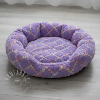 Umjetno krzno s tilom MULTI lilac