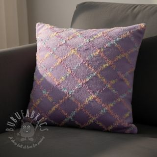 Umjetno krzno s tilom MULTI lilac