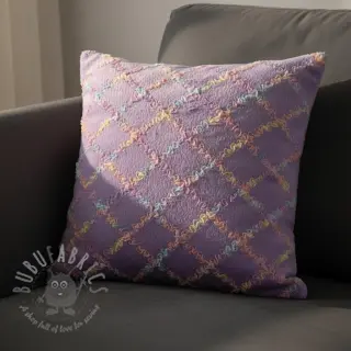 Umjetno krzno s tilom MULTI lilac