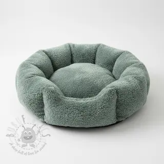 Umjetno krzno LUREX SILVER old green