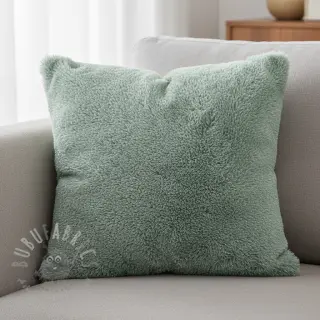 Umjetno krzno LUREX SILVER old green