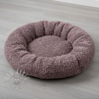 Umjetno krzno Curly mauve