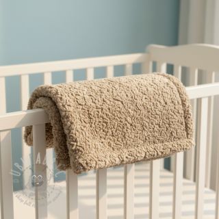 Umjetno krzno Curly beige