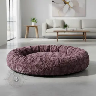 Umjetno krzno aubergine