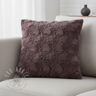 Umjetno krzno aubergine