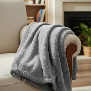 Umjetno krzno LUREX SILVER grey