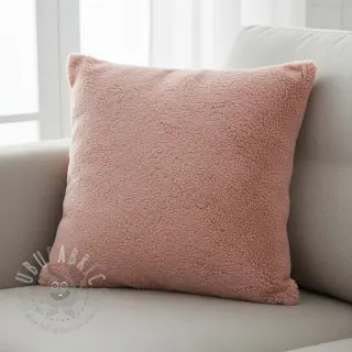 Umjetno krzno LUREX SILVER rose