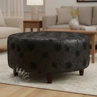 Umjetna koža odjevna Flowers design C