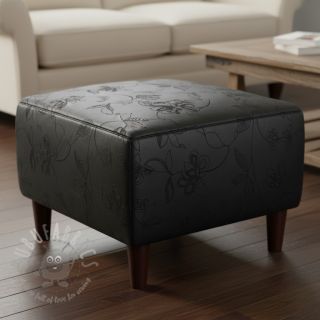 Umjetna koža odjevna Flowers design B