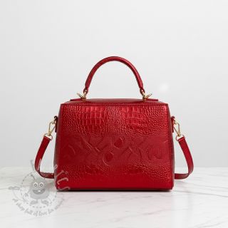 Umjetna koža SNAKE rouge metal