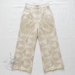 Viskoza s lanom Desert flowers design A