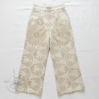 Viskoza s lanom Desert flowers design A