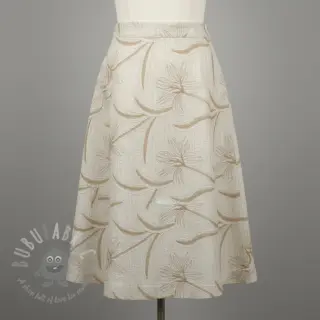 Viskoza s lanom Desert flowers design C