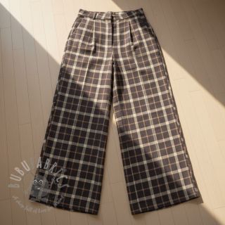 Viskoza s lanom YARN DYED Block brown