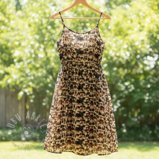 Viskoza s lanom Daisy design B digital print