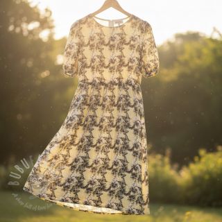 Viskoza s lanom Hibiscus digital print