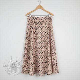 Viskoza s lanom Ivy Diamonds design B digital print