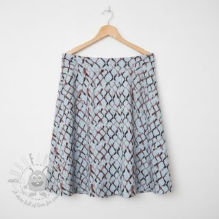 Viskoza s lanom Ivy Diamonds design A digital print