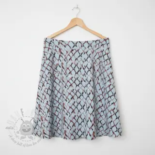 Viskoza s lanom Ivy Diamonds design A digital print