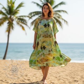 Viskoza s lanom Egypt design A digital print