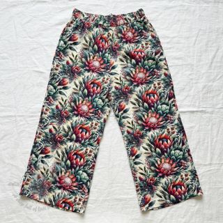 Viskoza s lanom Azalea design D digital print