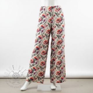 Viskoza s lanom Liana design C digital print