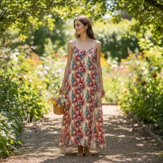 Viskoza s lanom Viola design C digital print