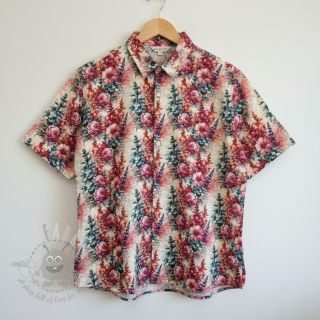 Viskoza s lanom Viola design C digital print