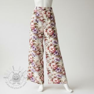 Viskoza s lanom Casia design C digital print