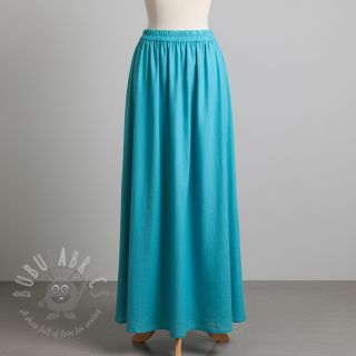 Viskoza s lanom PREMIUM ocean blue