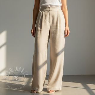 Viskoza s lanom PREMIUM sand