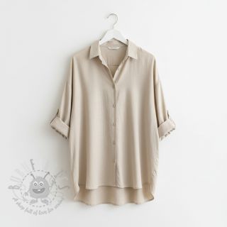 Viskoza s lanom PREMIUM sand