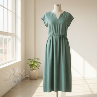 Viskoza s lanom PREMIUM dark old green