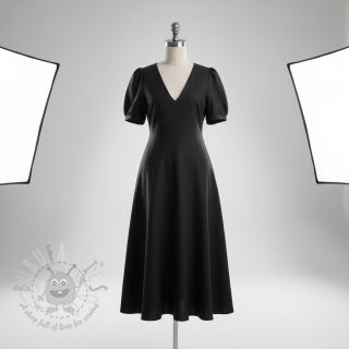 Viskoza s lanom PREMIUM black