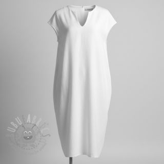 Viskoza s lanom PREMIUM white