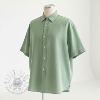 Viskoza s lanom PREMIUM old green