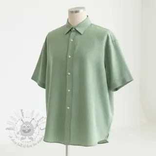 Viskoza s lanom PREMIUM old green
