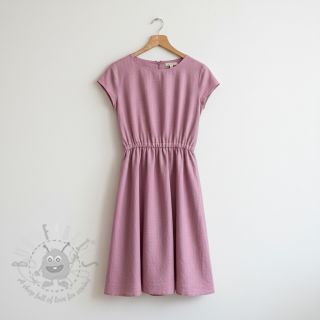 Viskoza s lanom PREMIUM old pink