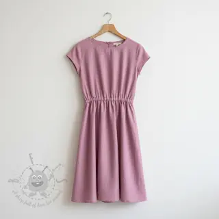 Viskoza s lanom PREMIUM old pink