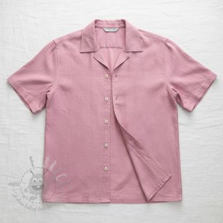 Viskoza s lanom PREMIUM old pink